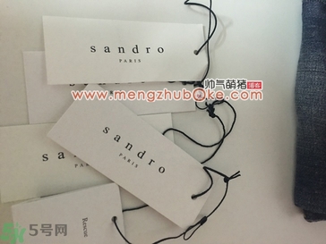 Sandro真假辨別圖 Sandro衣服連衣裙子真假鑒別