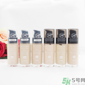 revlon露華濃粉底液怎么樣？露華濃粉底液色號選擇與試色