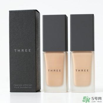 three粉底液色號(hào) three粉底液試色