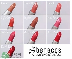 德國benecos口紅孕婦可以用嗎？benecos口紅試色