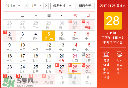 2017年春節(jié)多少度？2017年春節(jié)會(huì)下雨嗎？