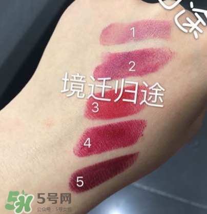 kiko2017情人節(jié)愛心口紅色號 kiko2017情人節(jié)愛心口紅試色