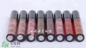 kylie cosmetics口紅pumpkin色號(hào)試色