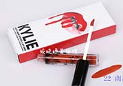 kylie cosmetics口紅pumpkin色號試色