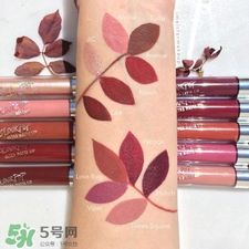 colourpop唇釉色號,colourpop唇釉試色圖合集