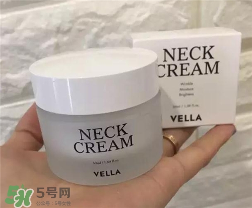 vella頸霜有效嗎？vella頸霜有用嗎？