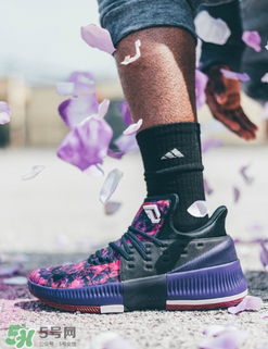 adidas dame3新配色多少錢？阿迪達(dá)斯利拉德三代花城玫瑰專柜價(jià)格