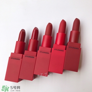 3ce red recipe紅色系列口紅怎么樣_好看嗎