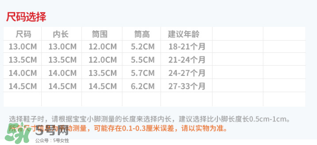 mikihouse涼鞋尺碼對(duì)照表 mikihouse涼鞋尺碼怎么選？