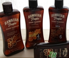 hawaiian tropic夏威夷美黑油黑鬼油怎么用？