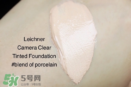 leichner粉霜色號 leichner粉底霜試色