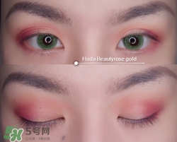 huda beauty眼影怎么畫？huda beauty眼影盤教程