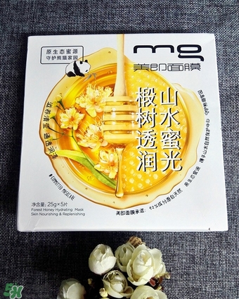 美即山水蜜光椴樹透潤面膜評測_心得_體驗