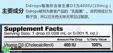 ddrops d3有副作用嗎？ddrops d3有不良反應(yīng)嗎？