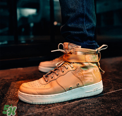 nike sf af1 mid空軍一號(hào)蘑菇色上腳效果怎么樣？