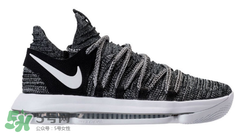 nike kd 10 oreo多少錢？耐克杜蘭特10代奧利奧配色專柜價(jià)格