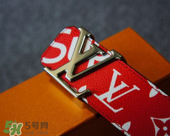 supreme與lv聯(lián)名皮帶多少錢？supreme lv聯(lián)名腰帶專柜價格