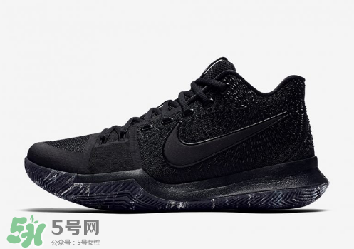 nike kyrie 3 triple black耐克歐文3代純黑配色什么時候發(fā)售？