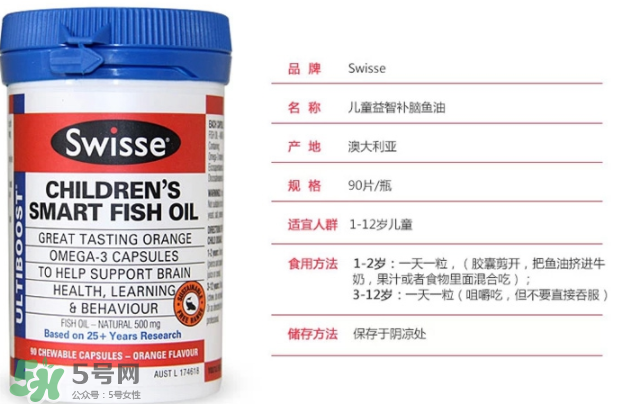 Swiss兒童魚油有副作用嗎？Swiss兒童魚油副作用是什么？