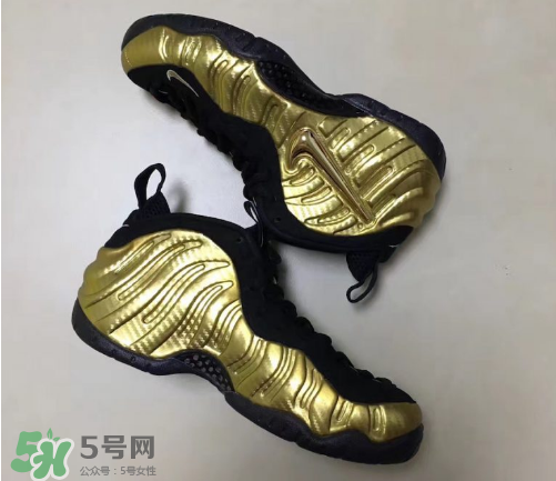 nike air foamposite pro metallic gold耐克金泡什么時候發(fā)售？