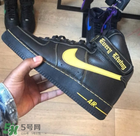 vlone與nike air force 1high聯(lián)名款運動鞋配色有哪幾種？