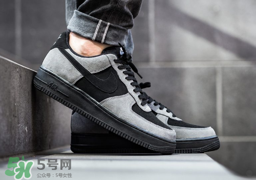 nike air force 1 low黑灰配色上腳怎么樣_好看嗎？