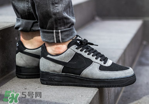 nike air force 1 low黑灰配色上腳怎么樣_好看嗎？