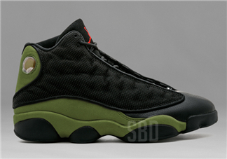 air jordan 13 olive多少錢？aj13橄欖綠配色專柜價格