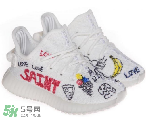 adidas yeezy 350 boost v2兒童定制版在哪買_怎么買？