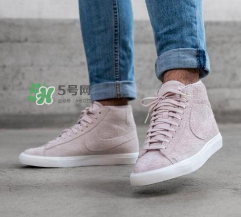 nike blazer mid粉色麂皮多少錢_在哪買？