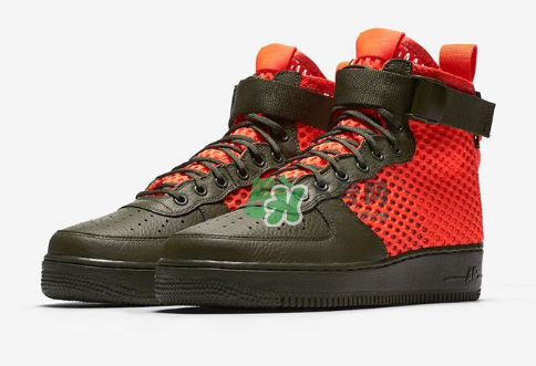 nike sf-af1 mid空軍一號(hào)網(wǎng)眼撞色款什么時(shí)候發(fā)售？