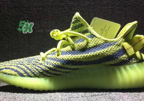 adidas yeezy boost 350 v2熒光黃椰子實(shí)物什么樣？