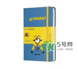 moleskine小黃人筆記本怎么樣？moleskine小黃人筆記本價格