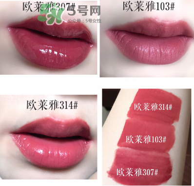 歐萊雅紛澤溢彩釉光唇膏試色 L'OREAL Shine Lipstick唇膏色號