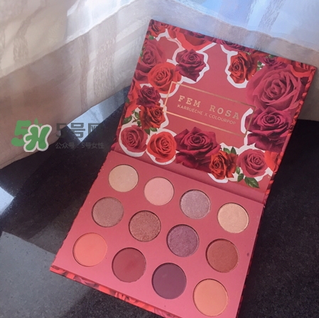 colourpop玫瑰眼影盤色號(hào)_colourpop she眼影盤試色圖