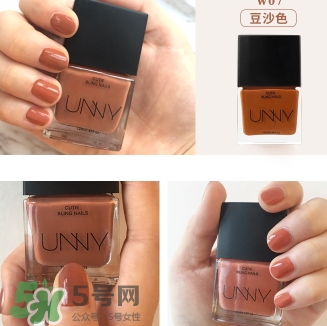 unny可撕拉指甲油怎么樣？unny可撕指甲油試色