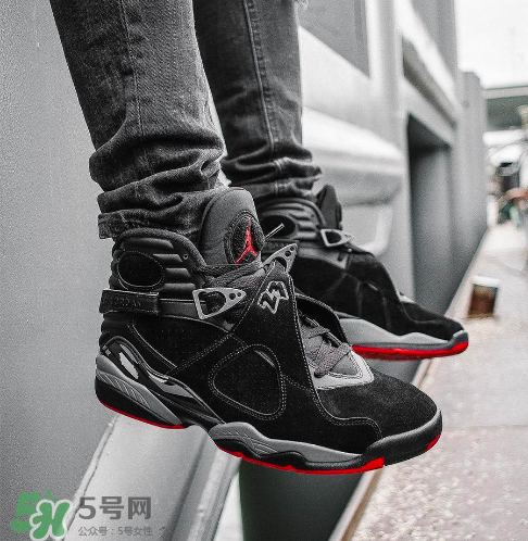 air jordan 8 alternate bred黑紅配色實(shí)物怎么樣_上腳效果