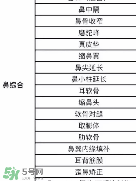 鼻綜合手術(shù)多少錢？鼻綜合整形價(jià)格