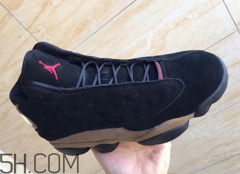 air jordan 13 olive麂皮橄欖配色上腳效果怎么樣？