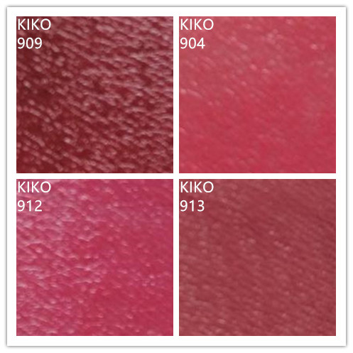 kiko口紅9系最火的顏色 kiko9系口紅試色