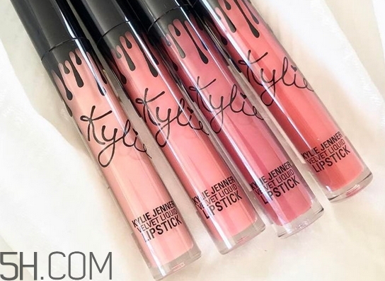 kylie lip kit唇釉色號_kylie lip kit唇釉試色圖