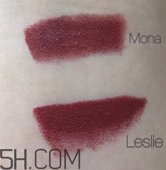 nars mona和leslie一樣嗎？nars mona和leslie試色對(duì)比