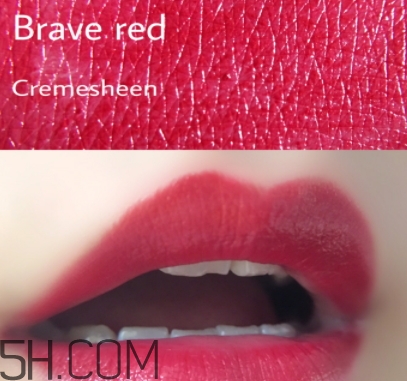 mac brave red是什么紅？mac brave red試色