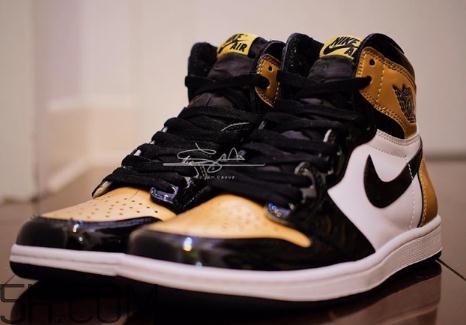 air jordan 1 gold toe黑金腳趾發(fā)售時(shí)間_多少錢？