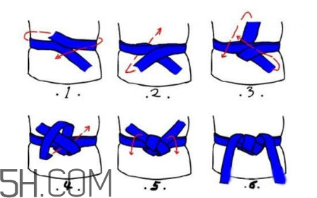 跆拳道腰帶怎么系？怎么看跆拳道等級高低？