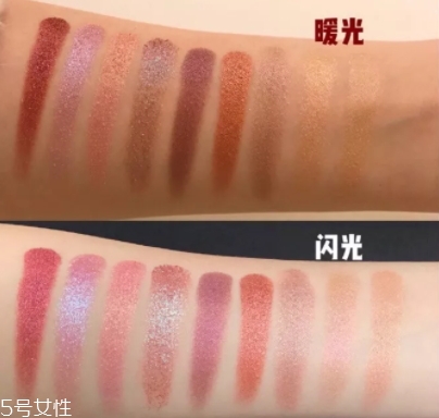 huda beauty沙漠盤色號(hào)試色