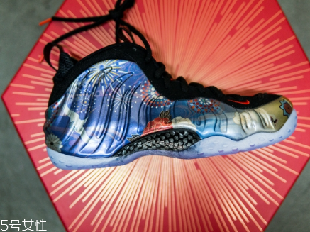 nike air foamposite one cny新年煙花噴開箱測評