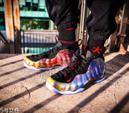 nike air foamposite one cny新年煙花噴開箱測評