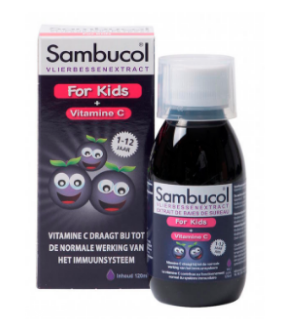 sambucol黑接骨木果味糖漿功效