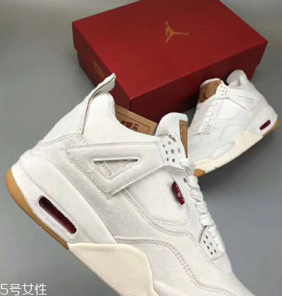 levis與air jordan 4聯(lián)名白色版發(fā)售時(shí)間_實(shí)物曝光